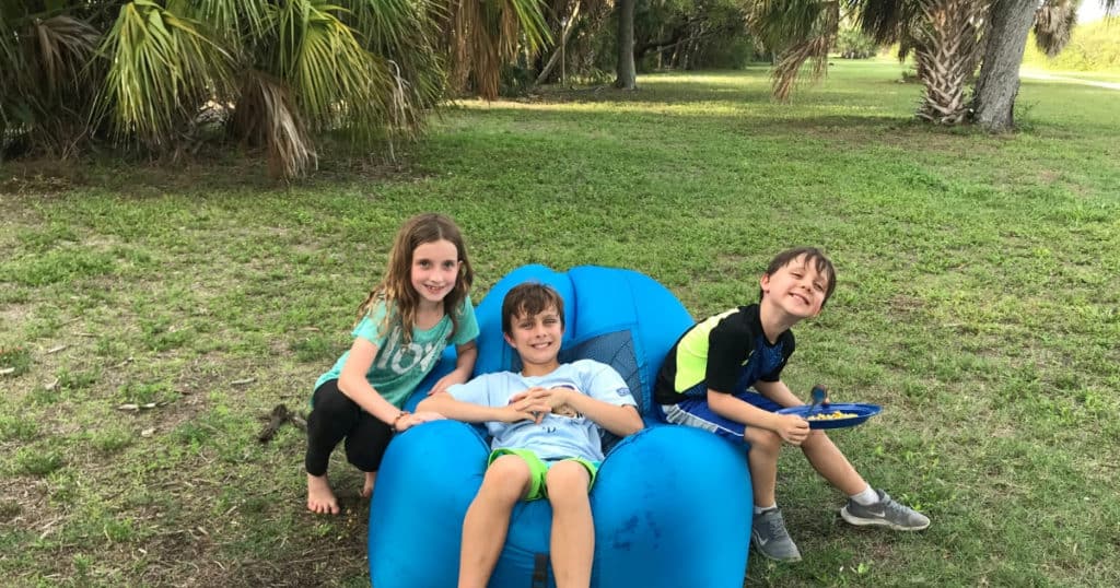 Camping in Ft. De Soto with Kids