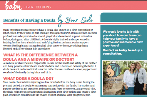 Good Living Magazine Tampa Bay Doulas