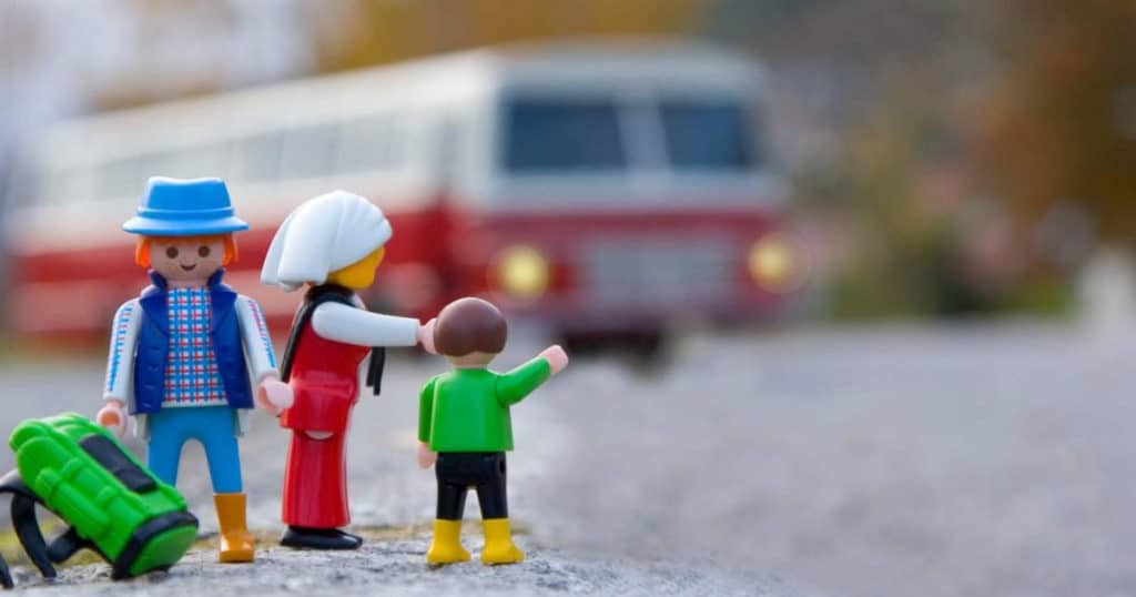 traveling with little kids