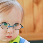 Is My Baby Cross Eyed, Baby Wearing Glasses