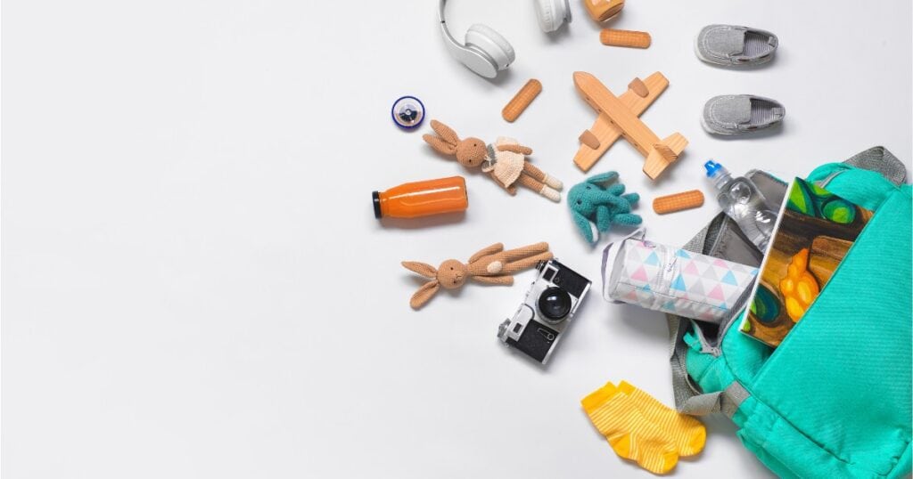 Newborn Travel, Diaper bag and newborn travel essentials