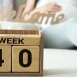40 weeks pregnant sign, going past your due date
