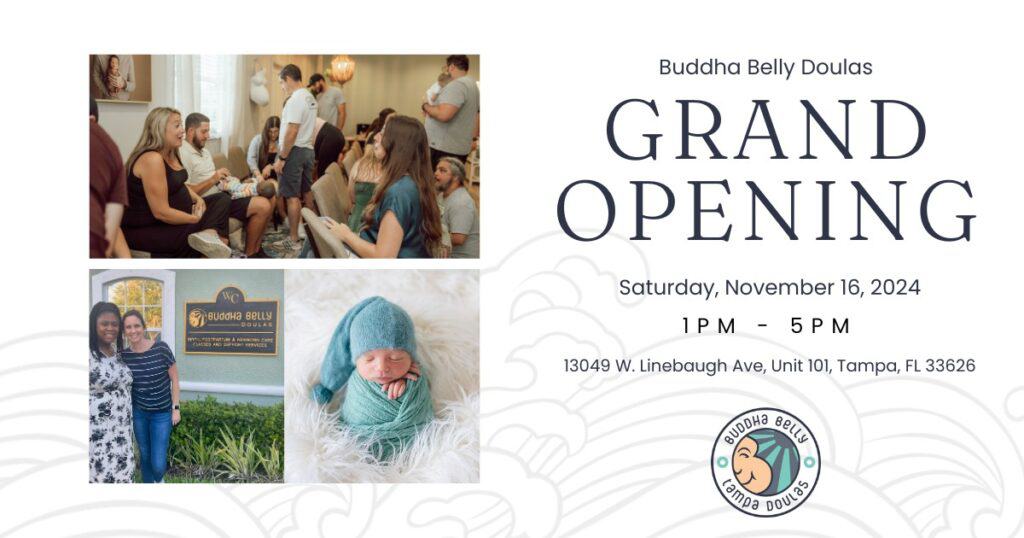 grand opening and maternity fashion show
