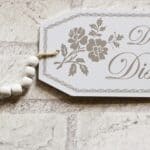 postpartum boundaries, do not disturb sign