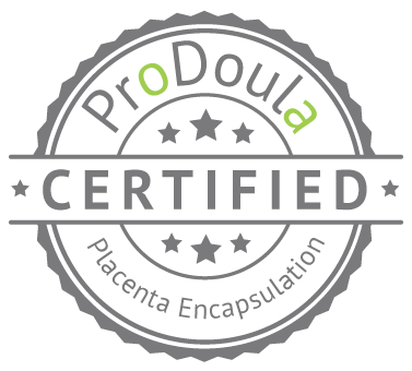 prodoula certified placenta encapsulation badge