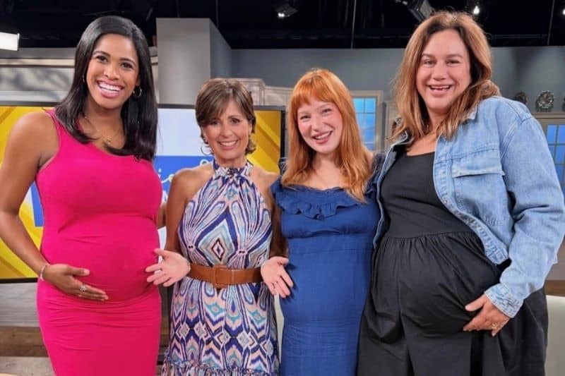 Maggie and the Moms Pregnancy Feature