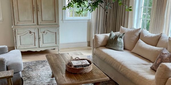 clean household living room