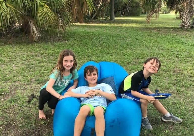 Camping in Ft. De Soto with Kids