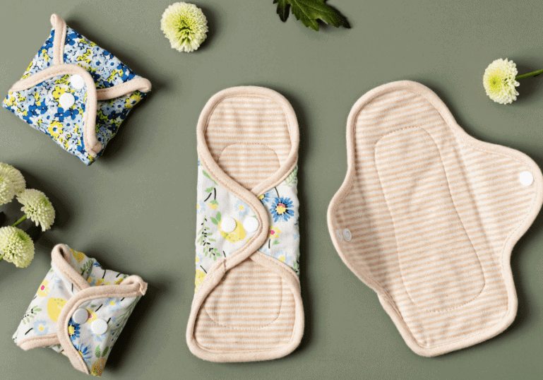 Cotton Cloth Pads for Postpartum Bleeding
