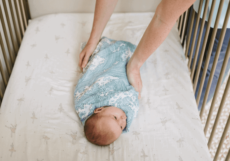 Safe Sleep For Baby, Baby in a crib