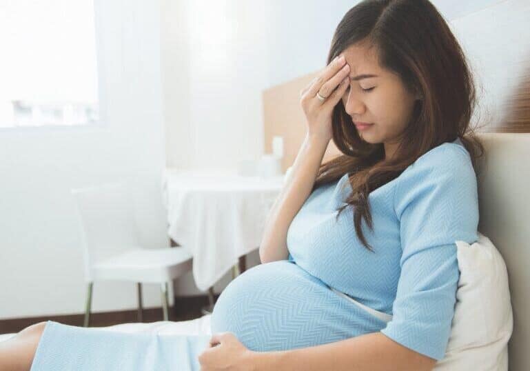 Third Trimester Anxiety - pregnant mom worried