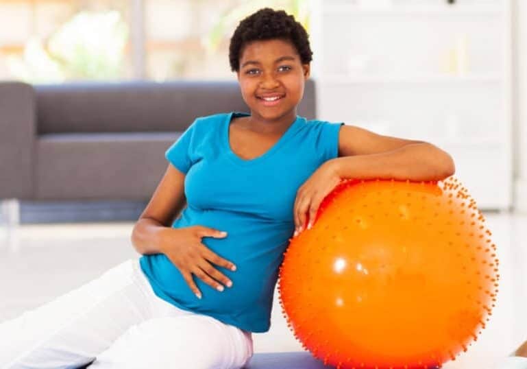 the many uses of a yoga ball